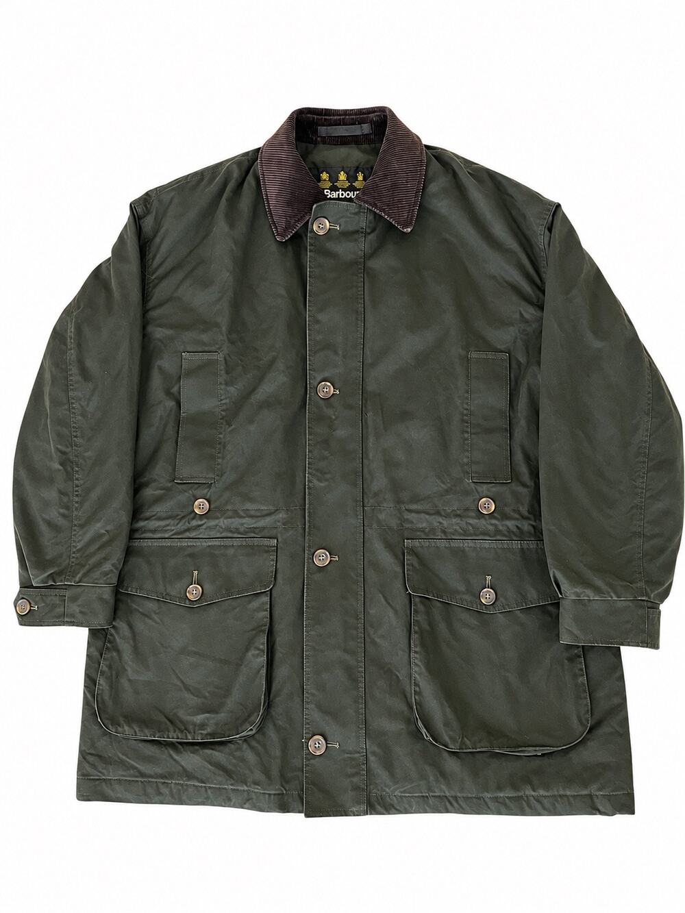 Vintage Barbour Ventile Arctic Endurance Padded Olive Green Jacket C46/117CM